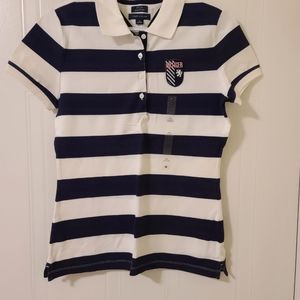 Tommy Hilfiger Slim Fit T-shirt White/Blue Medium